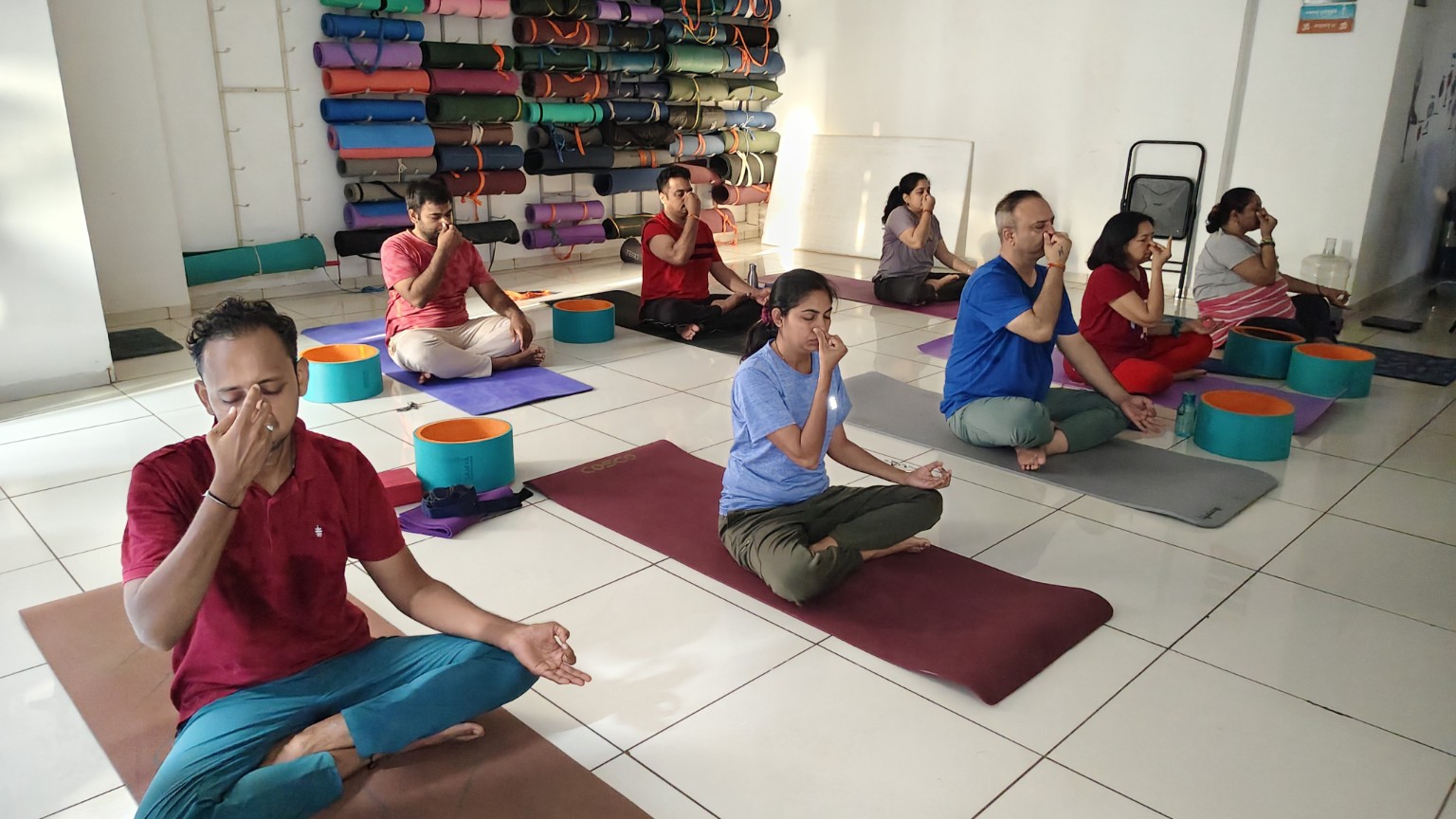 Pranayama practice