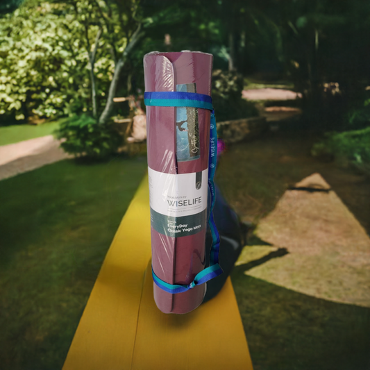 Wise life 8 mm Yoga Mat + Tightening Strap